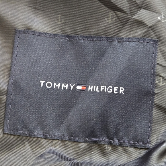 Tommy Hilfiger Classic Dark Grey R42 Men's Blazer Rn 47338 - Picture 13 of 14